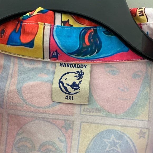 Hardaddy Lucha Libre Mask Shirt – Size 4X - Picture 3 of 3